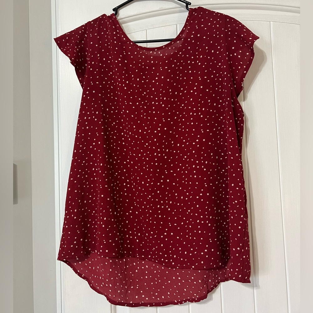 Paper moon blouse